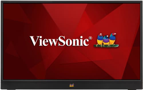 ViewSonic VA1655 - LED monitor - 16" (15.6" viewable) - portable - 1920 x 1080 Full HD (1080p) @ 60 Hz - IPS - 250 cd/m� - 800:1 - 7 ms - Mini HDMI, USB-C - speakers