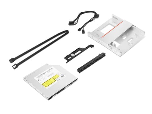 Lenovo - Disk drive - DVD�RW / DVD-RAM - Serial ATA - internal - 5.25" Slim Line - silver - for ThinkPad L15 Gen 4 21H3, ThinkStation P2 30FR