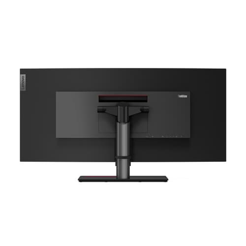 Lenovo ThinkVision P40w-20 - LED monitor - curved - 40" (39.7" viewable) - 5120 x 2160 WUHD @ 75 Hz - IPS - 300 cd/m� - 1000:1 - 4 ms - 2xThunderbolt 4, DisplayPort, HDMI - raven black — view 4