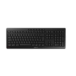 CHERRY STREAM KEYBOARD WIRELESS - Keyboard - wireless - 2.4 GHz - QWERTY - UK - key switch: CHERRY SX - black