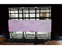 Samsung Frame Kit VG-LFR84FWL - Mounting kit (2 assy brackets side, 6 assy brackets middle, 2 assy bracket centre, 2 assy brackets jig) - for 8x4 video wall - wall-mountable - for Samsung IE025R, IE025R-F, IE040R, IE040R-F