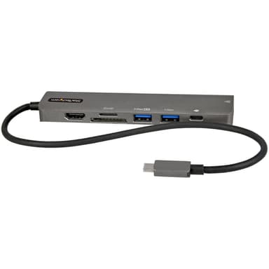 USB-C Multiport Adapter - 1C/2A/HDMI/GBE/SD/uSD/100W PD