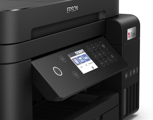 Epson EcoTank ET-3850  ET 3850 ET3850 - Multifunction printer - colour - ink-jet - refillable - A4 (media) - up to 15.5 ppm (printing) - 250 sheets - USB, LAN, Wi-Fi - black — view 7
