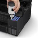 Epson EcoTank ET-3850  ET 3850 ET3850 - Multifunction printer - colour - ink-jet - refillable - A4 (media) - up to 15.5 ppm (printing) - 250 sheets - USB, LAN, Wi-Fi - black thumbnail 4