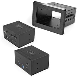 StarTech.com Conference Room Docking Station, Universal Laptop Dock, 4K HDMI, 60W Power Delivery, USB Hub, GbE, Audio, In-Table Connectivity Box For Huddle/Boardroom Collaboration Space - For Teams & Zoom Calls - Docking station - USB-C / USB 3.0 - HDMI - 1GbE - TAA Compliant