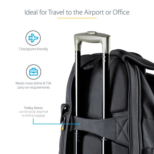 StarTech.com Notebook bag for 15.6" notebooks w/ removable accessories po — view 17