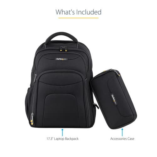 StarTech.com Notebook bag for 17.3" notebooks w/ removable accessories po — view 20
