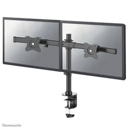 Neomounts FPMA-DCB100D - Mounting kit - full-motion - for 2 LCD displays - black - screen size: 10"-27" - clamp mountable, grommet, desk-mountable