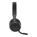 Jabra Evolve2 75 - Headset - on-ear - Bluetooth - wireless - active noise cancelling - USB-C - noise isolating - black - Optimised for UC thumbnail 2