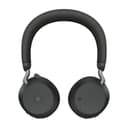 Jabra Evolve2 75 - Headset - on-ear - Bluetooth - wireless - active noise cancelling - USB-A - noise isolating - black - Certified for Microsoft Teams thumbnail 4