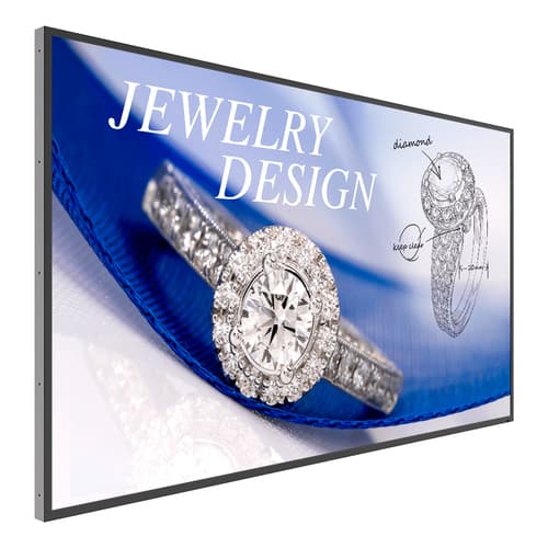 BenQ ST5502S - 55" Diagonal Class ST Series LED-backlit LCD display - digital signage - 4K UHD (2160p) 3840 x 2160 - Direct LED — view 4