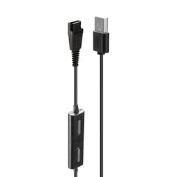 USB TYPE A TO JABRA QUICK DISCONNECT