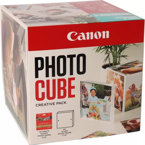 Canon PP-201 - Glossy - blue - 130 x 130 mm 40 sheet(s) photo paper - for MAXIFY GX5550, GX6550, PIXMA TR150, TS5350, TS5351, TS7451, TS7650, TS7750, TS8750, TS8751
