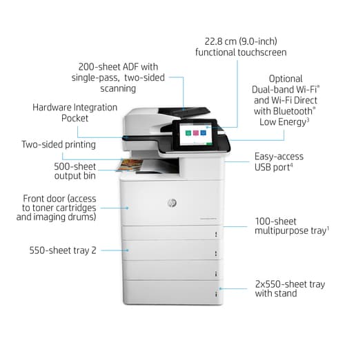HP COLOUR LJ ENT M776DN — view 9