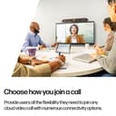 Poly Studio X52 - All-in-One video bar - white - TAA Compliant thumbnail 4