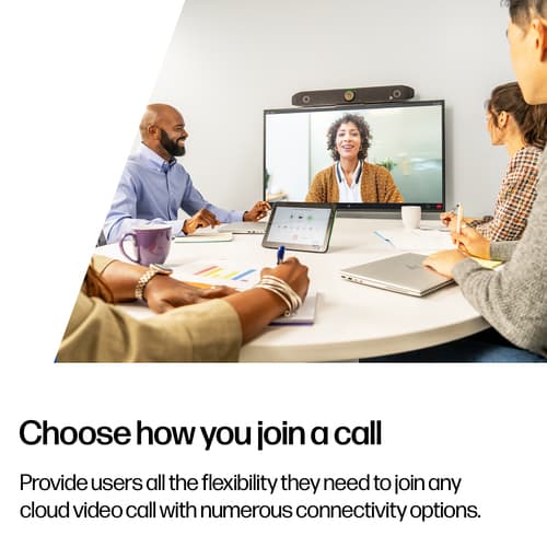Poly Studio X52 - All-in-One video bar - white - TAA Compliant — view 5