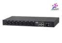 ATEN PG series PG5308G - Power distribution unit (rack-mountable) - 30A/32A, metered, eco - AC 100-240 V - 7680 VA - Ethernet 10/100/1000 - input: IEC 60309 32A - output connectors: 8 (6 x IEC 60320 C13, 2 x IEC 60320 C19) - 1U - 3 m cord thumbnail 3