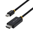 StarTech.com - Adapter cable - Mini DisplayPort male to HDMI male - 1 m - black - 4K60Hz support, active thumbnail 2