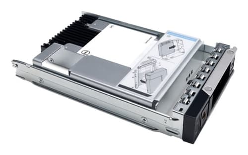 Dell - SSD - Mixed Use - 480 GB - 512e - hot-swap - 2.5" (in 3.5" carrier) - SATA 6Gb/s