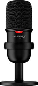 HyperX SoloCast - Microphone - USB - black - for HP 250 G9, Laptop 15, 15s, 17, Pavilion Laptop 15, Workstation Z2 G9 thumbnail 1