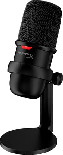 HyperX SoloCast - Microphone - USB - black - for HP 250 G9, Laptop 15, 15s, 17, Pavilion Laptop 15, Workstation Z2 G9 — view 3
