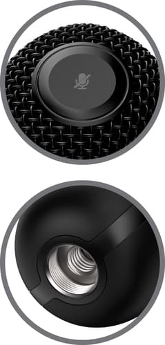 HyperX SoloCast - Microphone - USB - black - for HP 250 G9, Laptop 15, 15s, 17, Pavilion Laptop 15, Workstation Z2 G9 — view 8
