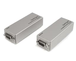 StarTech.com Serial DB9 RS232 Extender over Cat 5 - Up to 3300 ft (1000 meters) - Serial port extender - over CAT 5 - up to 1 km