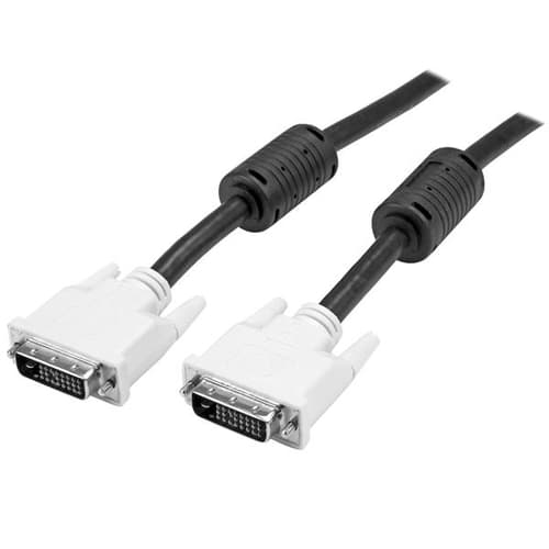 StarTech.com 7m DVID Dual Link Cable M/M - DVI cable - dual link - DVI-D (M) to DVI-D (M) - 7 m - molded, thumbscrews - black