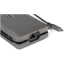 StarTech.com USB C Multiport Adapter, USB C to 4K 60Hz HDMI 2.0, 2-Port 10Gbps USB Hub, 100W Power Delivery Pass-through, GbE, SD/MicroSD, USB Type-C Mini Dock, 10"/25cm Attached Cable