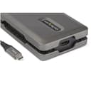 StarTech.com USB C Multiport Adapter, USB C to 4K 60Hz HDMI 2.0, 2-Port 10Gbps USB Hub, 100W Power Delivery Pass-through, GbE, SD/MicroSD, USB Type-C Mini Dock, 10"/25cm Attached Cable