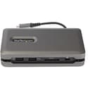 StarTech.com USB C Multiport Adapter, USB C to 4K 60Hz HDMI 2.0, 2-Port 10Gbps USB Hub, 100W Power Delivery Pass-through, GbE, SD/MicroSD, USB Type-C Mini Dock, 10"/25cm Attached Cable