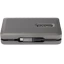 StarTech.com USB C Multiport Adapter, USB C to 4K 60Hz HDMI 2.0, 2-Port 10Gbps USB Hub, 100W Power Delivery Pass-through, GbE, SD/MicroSD, USB Type-C Mini Dock, 10"/25cm Attached Cable