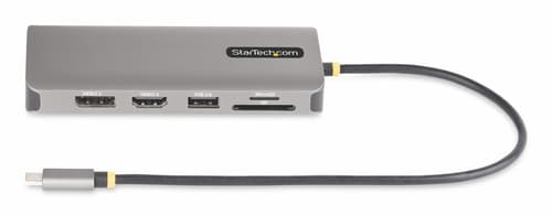 StarTech.com USB-C Triple-Monitor Multiport Adapter, HDMI/DP/Card Reader - Docking station - USB-C 3.2 Gen 1 / Thunderbolt 3 / Thunderbolt 4 - HDMI, 2 x DP - 1GbE — view 10