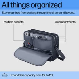 HP TRAVEL PLUS 15L 14 LAPTOP BAG