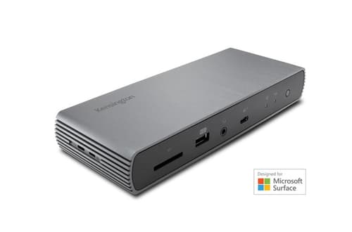 Kensington SD5750T - Docking station - Thunderbolt 4 - 3 x Thunderbolt - 1GbE - 180 Watt - for Microsoft Surface Laptop Studio, Pro 8