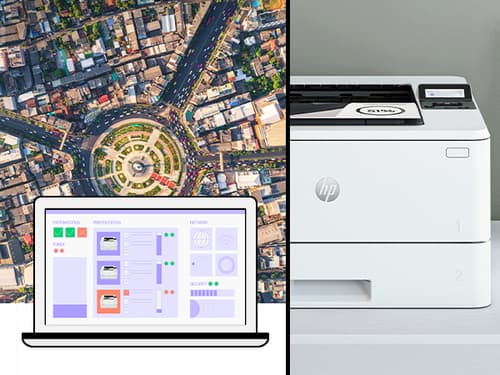 HP LaserJet Pro 4002dn Black and white Printer, Ethernet Only — view 18