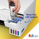 Epson EcoTank ET-2876 - Multifunction printer - colour - ink-jet - ITS - A4 (media) - up to 10 ppm (printing) - 100 sheets - Wi-Fi, USB - white thumbnail 4