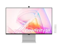 Samsung ViewFinity S9 S27C902PAU - S90PC Series - LED monitor - Smart - 27" - 5120 x 2880 5K @ 60 Hz - IPS - 600 cd/m� - 1000:1 - 5 ms - Mini DisplayPort, Thunderbolt 4 - speakers - silver, metal silver