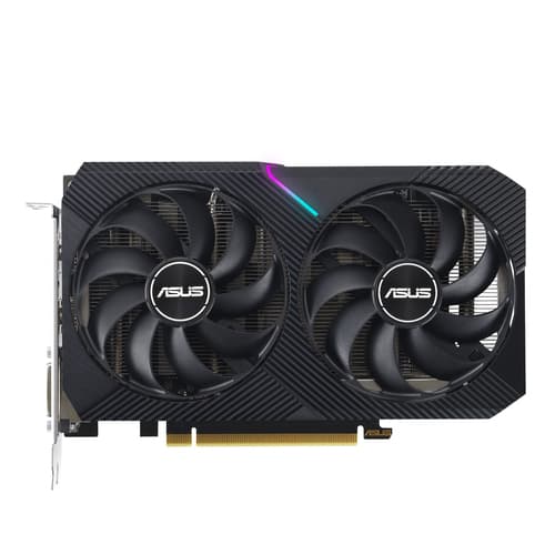 ASUS Dual GeForce RTX 3050 V2 - OC Edition - graphics card - GF RTX 3050 - 8 GB GDDR6 - PCIe 4.0 - DisplayPort, DVI, HDMI