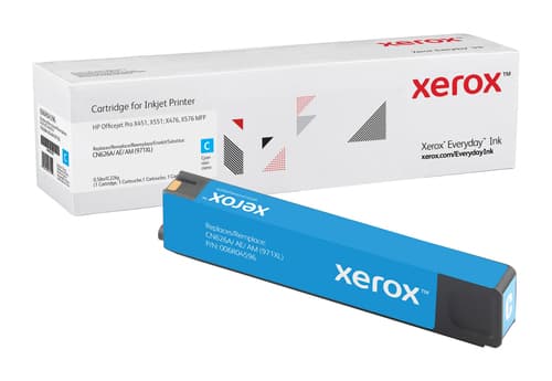 Xerox - High Yield - cyan - compatible - toner cartridge (alternative for: HP CN626A, HP CN626AE, HP CN626AM) - for HP Officejet Pro X451dn, X451dw, X476dn MFP, X476dw MFP, X551dw, X576dw MFP