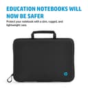 HP Mobility - Notebook carrying case - 11.6" - black - for Fortis 11 G9 Q Chromebook, Pro x360 Fortis 11 G10 Notebook, Fortis 11 G9 Notebook