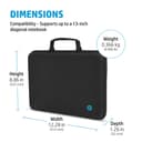 HP Mobility - Notebook carrying case - 11.6" - black - for Fortis 11 G9 Q Chromebook, Pro x360 Fortis 11 G10 Notebook, Fortis 11 G9 Notebook