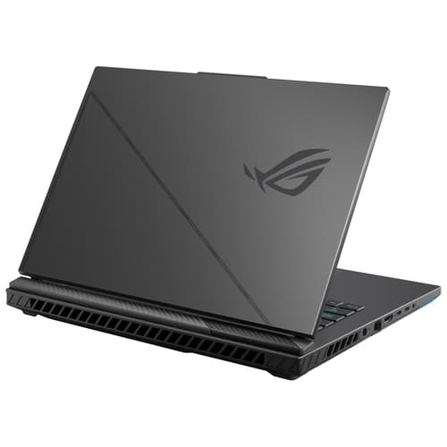 ASUS ROG Strix G16 G614PM-RV007W - AMD Ryzen 9 - 8940HX / up to 5.3 GHz - Win 11 Home - GeForce RTX 5060 - 16 GB RAM - 1 TB SSD NVMe - 16" 1920 x 1200 @ 165 Hz - Gigabit Ethernet - Wi-Fi 6E, Bluetooth - eclipse grey — view 4