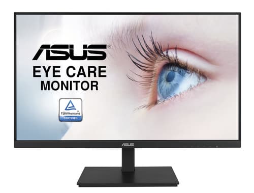 ASUS VA24DQSB - LED monitor - 23.8" - 1920 x 1080 Full HD (1080p) @ 75 Hz - IPS - 250 cd/m� - 1000:1 - 5 ms - HDMI, VGA, DisplayPort - speakers