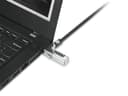 Kensington NanoSaver Combination - Security cable lock - black - for ThinkCentre M75t Gen 2, ThinkPad L13 Yoga Gen 3, T14s Gen 3, X13 Gen 3