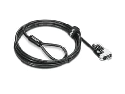 Kensington NanoSaver Combination - Security cable lock - black - for ThinkCentre M75t Gen 2, ThinkPad L13 Yoga Gen 3, T14s Gen 3, X13 Gen 3