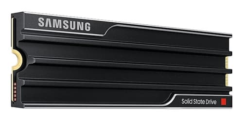 Samsung 9100 PRO MZ-VAP8T0 - SSD - encrypted - 8 TB - internal - M.2 2280 - PCI Express 5.0 x4 (NVMe) - 256-bit AES - TCG Opal Encryption 2.0 - integrated heatsink - black — view 7