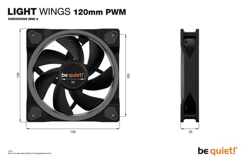 BL072 LIGHT WINGS 12CM ARGB FAN — view 8