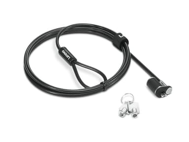 Lenovo NanoSaver Essential - Security cable lock - 1.5 m - for ThinkBook 14s Yoga G2 IAP, ThinkPad L13 Yoga Gen 3, L15 Gen 3, P1 Gen 5, T14s Gen 3