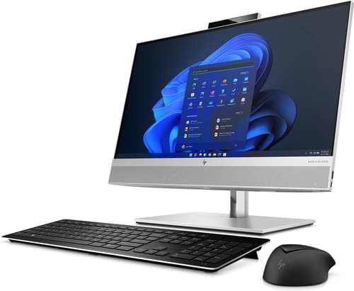 HP EliteOne 800 G6 - All-in-one - Core i5 10500 / up to 4.5 GHz - vPro - RAM 8 GB - SSD 256 GB - NVMe, TLC - UHD Graphics 630 - Gigabit Ethernet - Win 10 Pro 64-bit - monitor: LED 23.8" 1920 x 1080 (Full HD) touchscreen - keyboard: UK — view 4